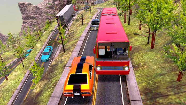  Risky Road: Hilly Bus Driver ( )  