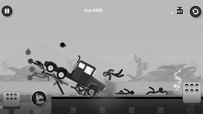  Stickman Car Destruction Games ( )  