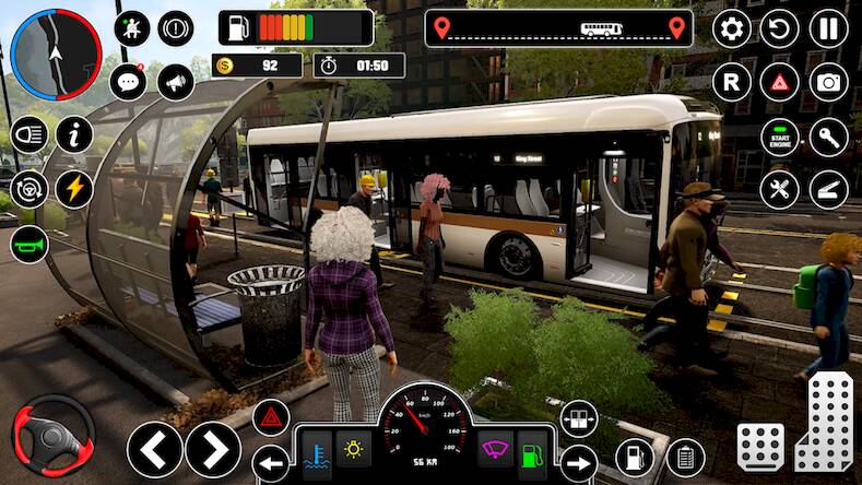  Bus Driving Simulator PVP Game ( )  