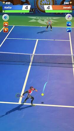  Tennis Clash: - ( )  