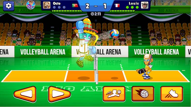  Volleyball Arena: Spike Hard ( )  