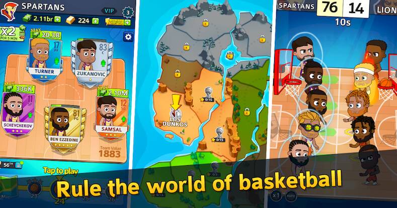  Idle Five Basketball tycoon ( )  