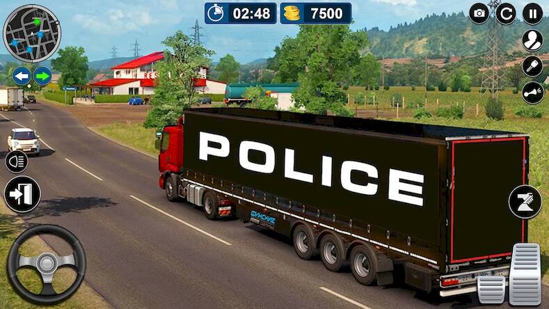  Police Truck Plane Transporter ( )  