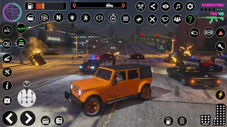  US Cop Duty Police Car Game ( )  