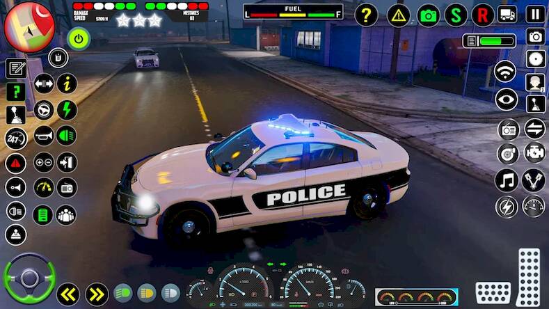  Us Police Car Parking Sim 3D ( )  