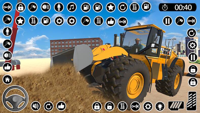  US Construction Games Sim JCB ( )  