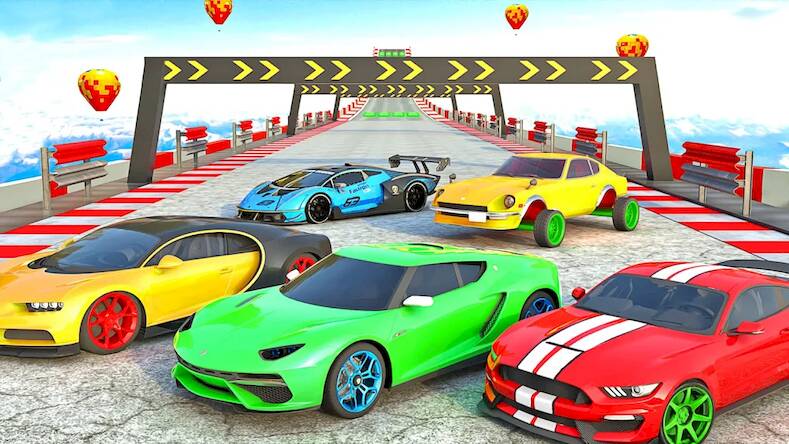  Ramp Car Stunts: GT Car Games ( )  