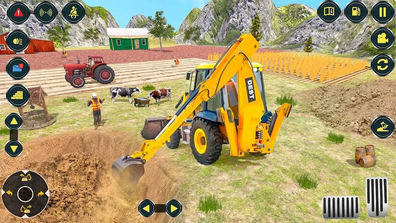  Village Excavator JCB Games ( )  