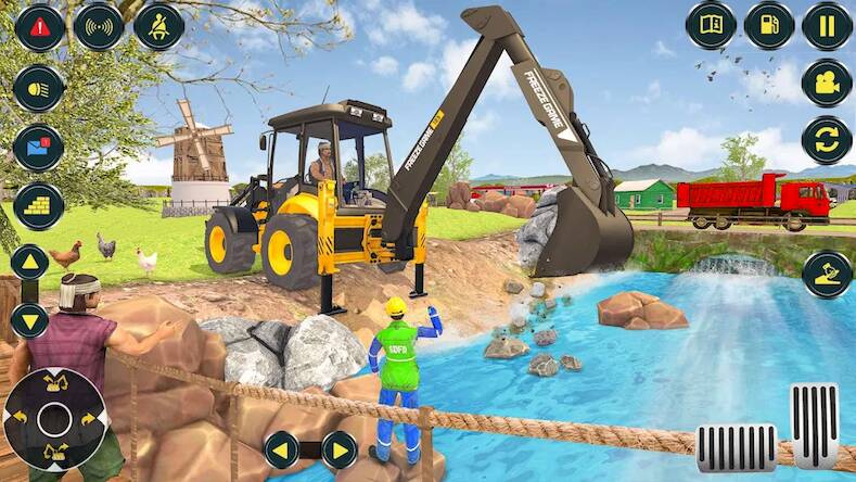  Village Excavator JCB Games ( )  
