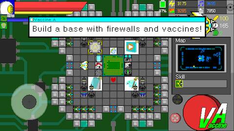  Vaccine A - defense game ( )  